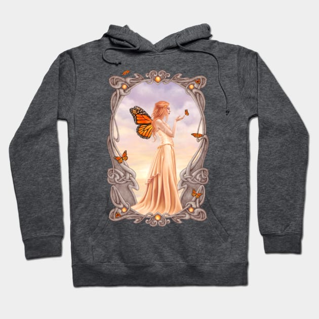 Citrine Birthstone Fairy Hoodie by silverstars